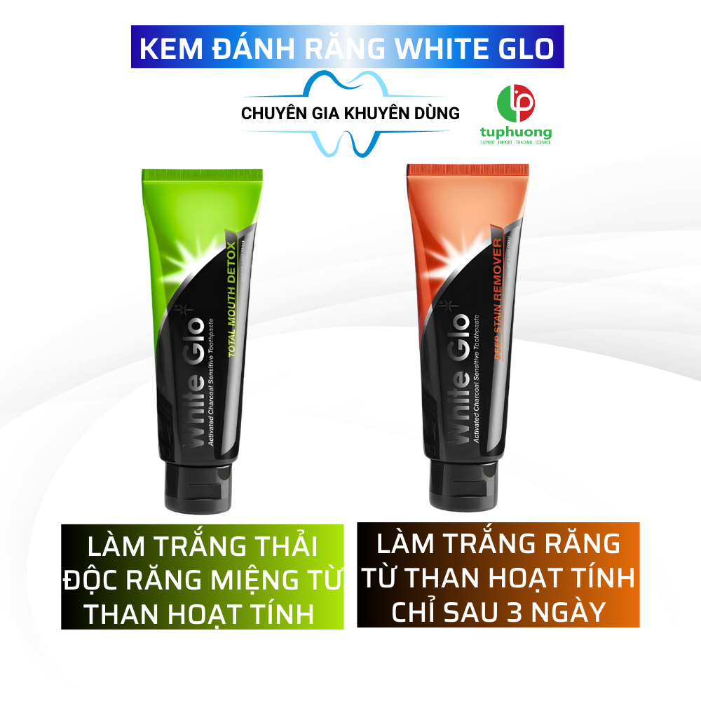 Bộ sản phẩm kem đánh răng White Glo